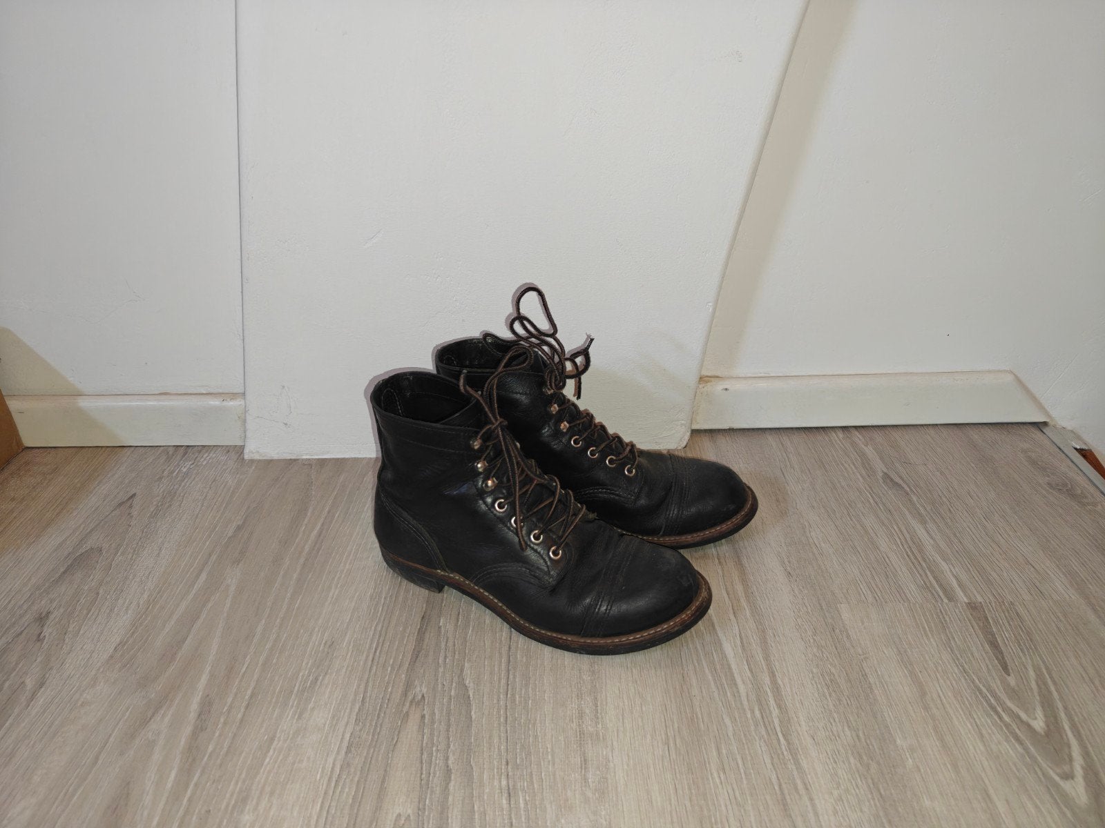 Red Wing 8084 Iron Ranger Black Harness US 8 / EU 41, Red Wing, Zwart, Boots, Ophalen of Verzenden