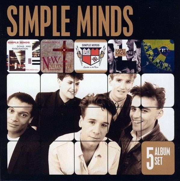 Simple Minds – 5 Album Set new, Remastered, Boxset, Ophalen of Verzenden, Nieuw in verpakking