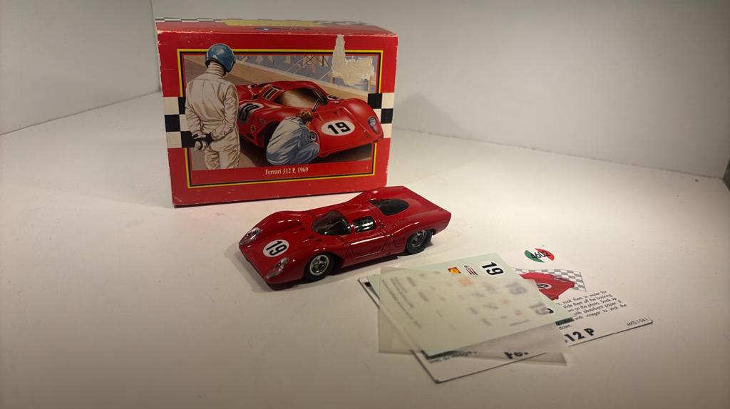 Ferrari 312 p 1969 solido 1.43, Auto, Solido, Ophalen of Verzenden, A