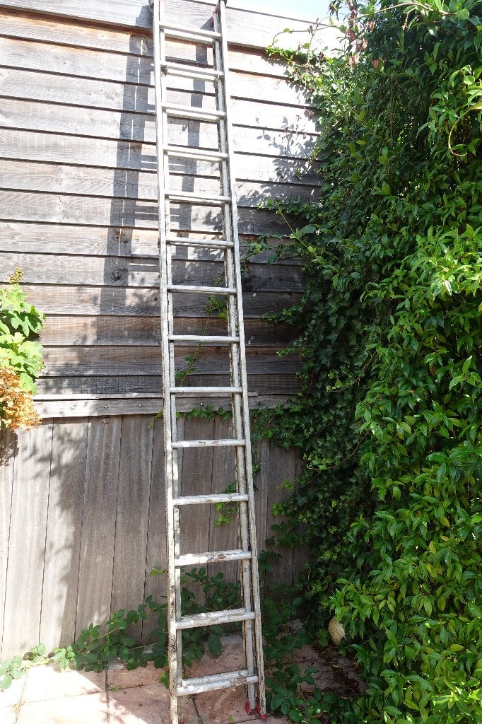 Schuifladder, Ophalen, Gebruikt, Ladder, 4 meter of meer