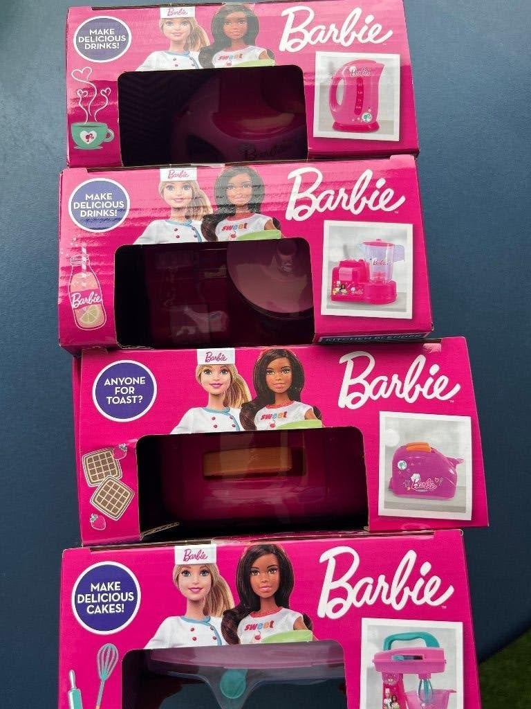 Barbie  Keuken sets 4 soorten nieuw, Ophalen of Verzenden, Nieuw, Barbie