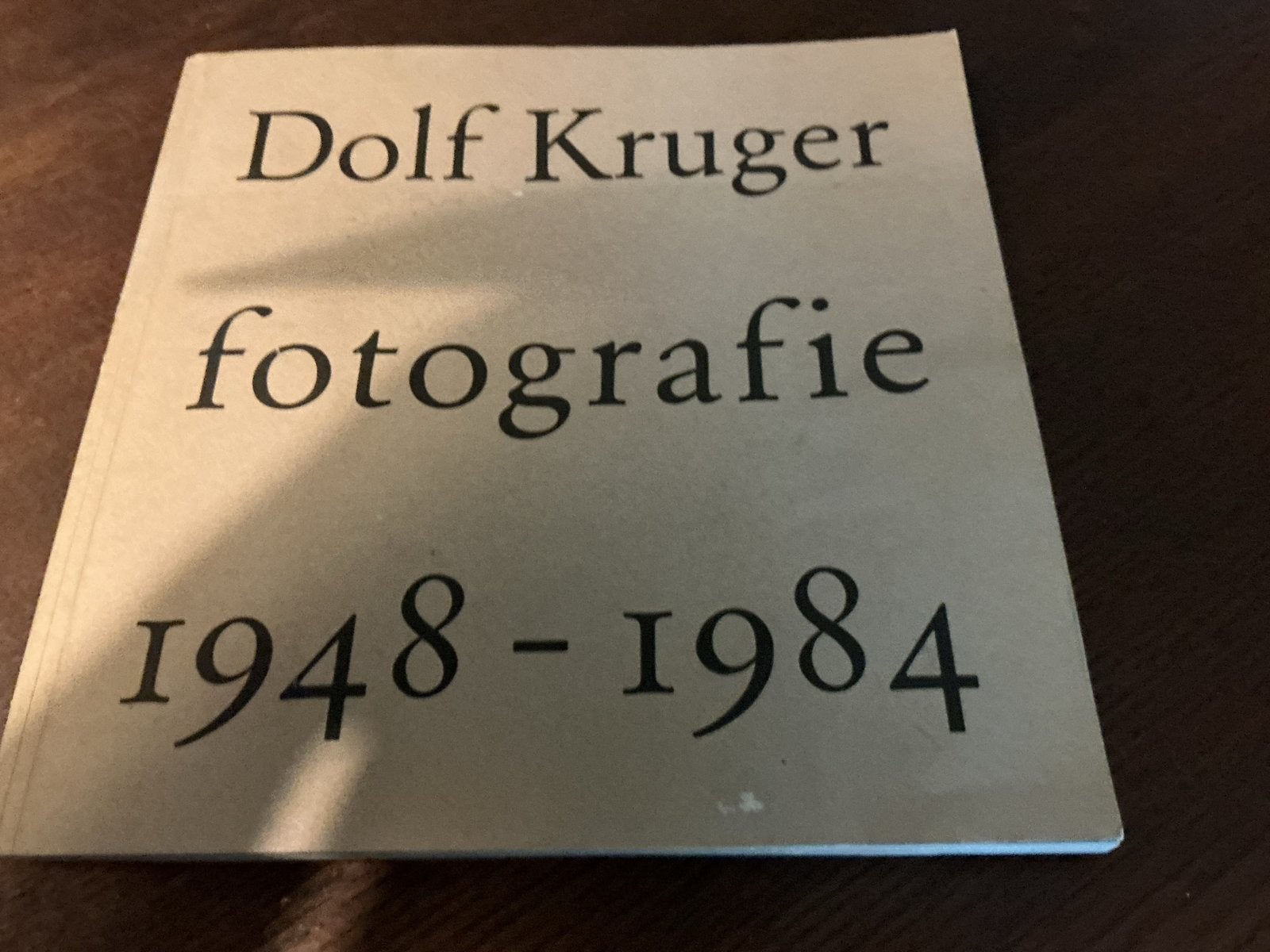 Dolf Kruger fotografie 1948-1984, Ophalen of Verzenden, Zo goed als nieuw, Fotografie algemeen