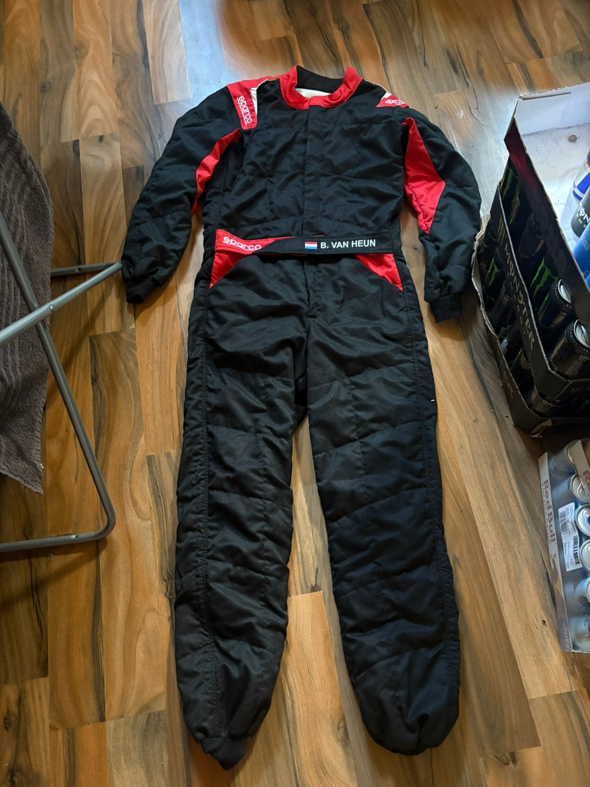 Kart overall sparco maat 52, Ophalen of Verzenden, Zo goed als nieuw, Kart