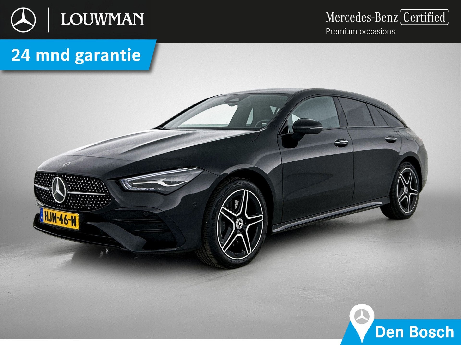 Mercedes-Benz CLA-Klasse Shooting Brake 250 e Star Edition A, Auto's, Gebruikt, Zwart, Hybride Elektrisch/Benzine, 1600 kg