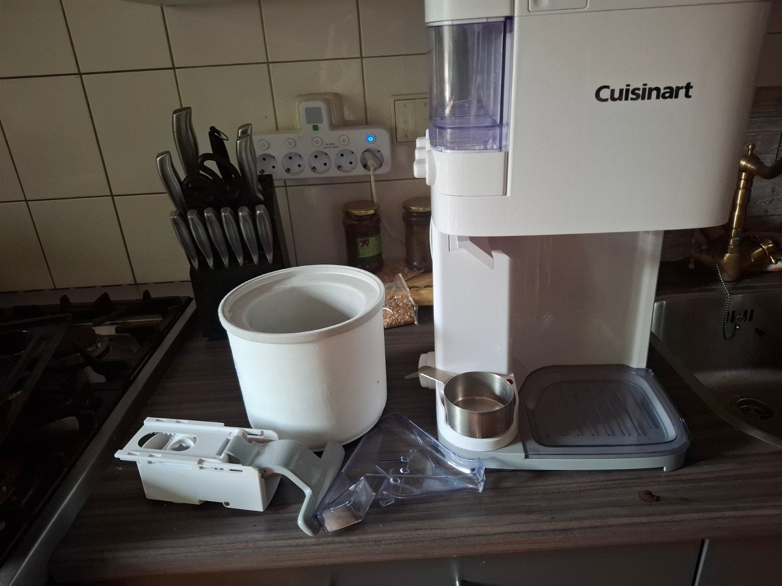 Cuisinart IJsmachine ZGAN - Maak zelf heerlijk ijs!, Ophalen, Zo goed als nieuw