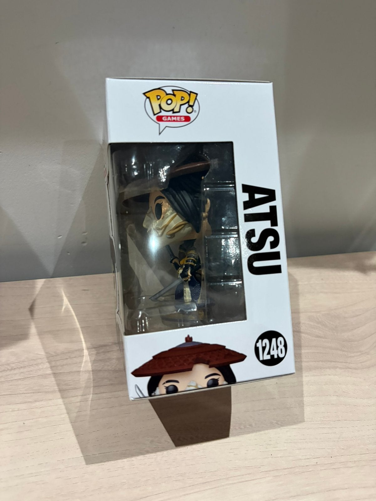 Funko Pop! Games Ghost of Yōtei – Atsu #1248 Vinyl Figure, Funko Europe, Ophalen of Verzenden, Zo goed als nieuw, 4th floor, 1 Queen Caroline St, London W6 9YN, Verenigd Koninkrijk