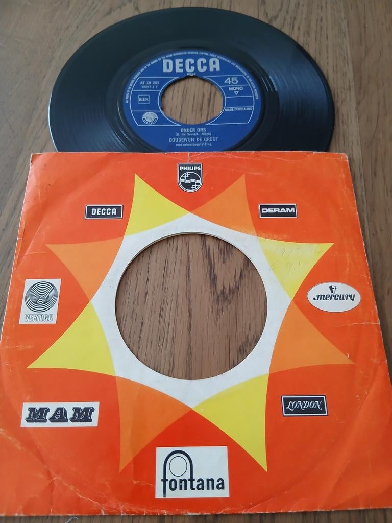 VINYL SINGLE  BOUDEWIJN DE GROOT  1967, Cd's en Dvd's, Vinyl | Nederlandstalig, Overige formaten, Ophalen of Verzenden, Zo goed als nieuw