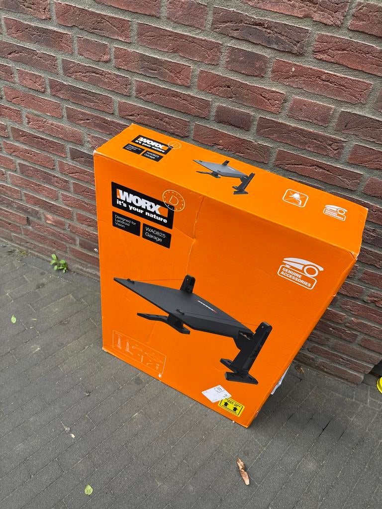 Nieuwe Worx WA0825 Garage overkapping voor robotmaaier, Tuin en Terras, Ophalen of Verzenden, Nieuw