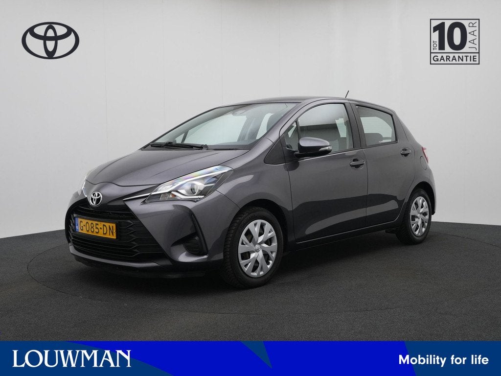 Toyota Yaris 1.0 VVT-i Active ||achteruitrijcamera/ Auto. Ai, Auto's, Toyota, 12 maanden, Stof, 730 kg, Handgeschakeld