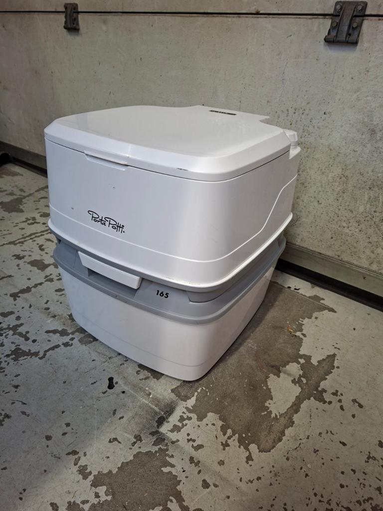 Thetford Porta Potti 165 - Draagbaar Toilet, Caravans en Kamperen, Ophalen of Verzenden, Gebruikt