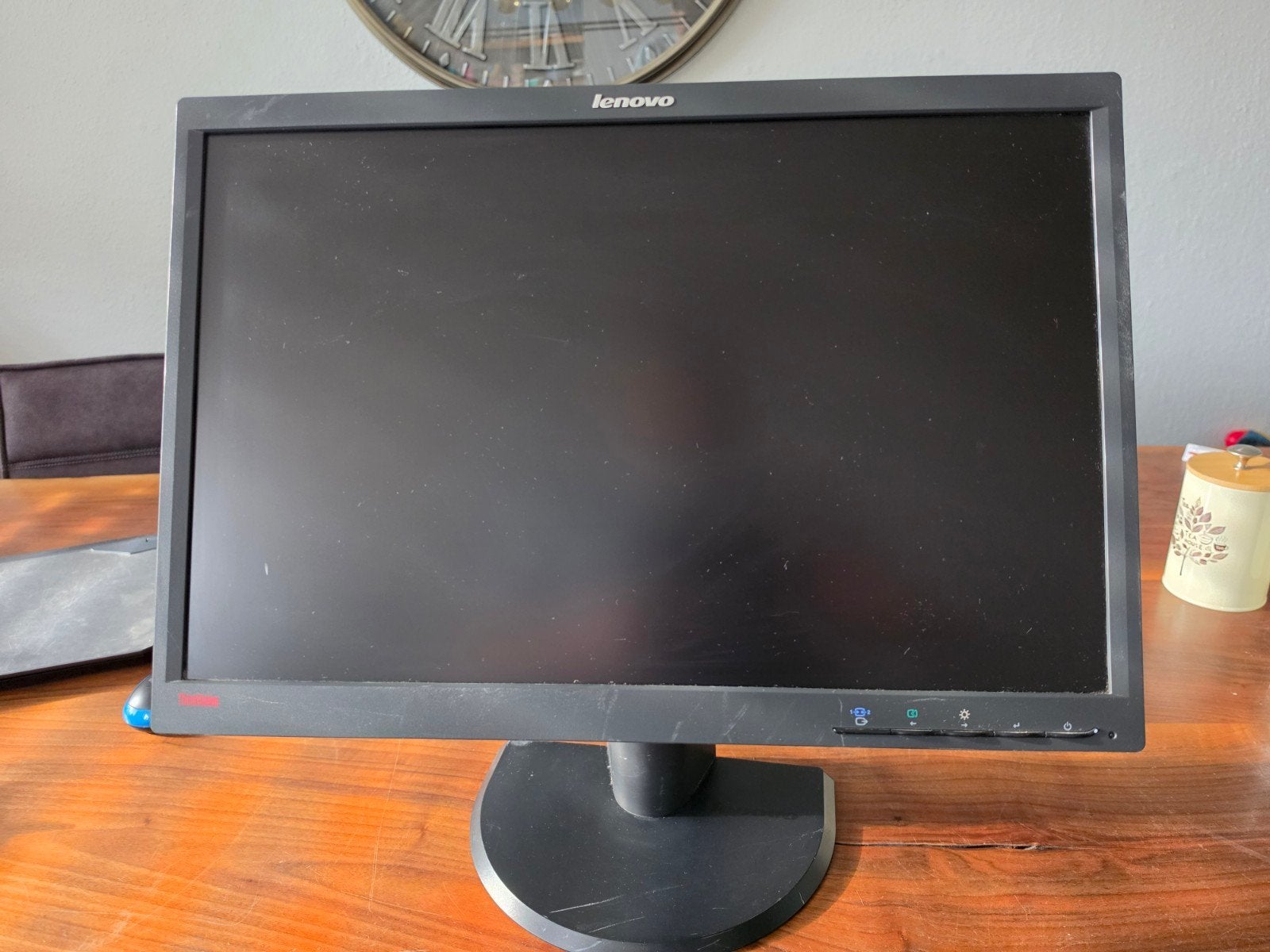 Lenovo Monitor 21.5 inch Gebruikt met gebruikerssporen, Computers en Software, Monitoren, Gebruikt, HDMI, Full HD, Ophalen of Verzenden