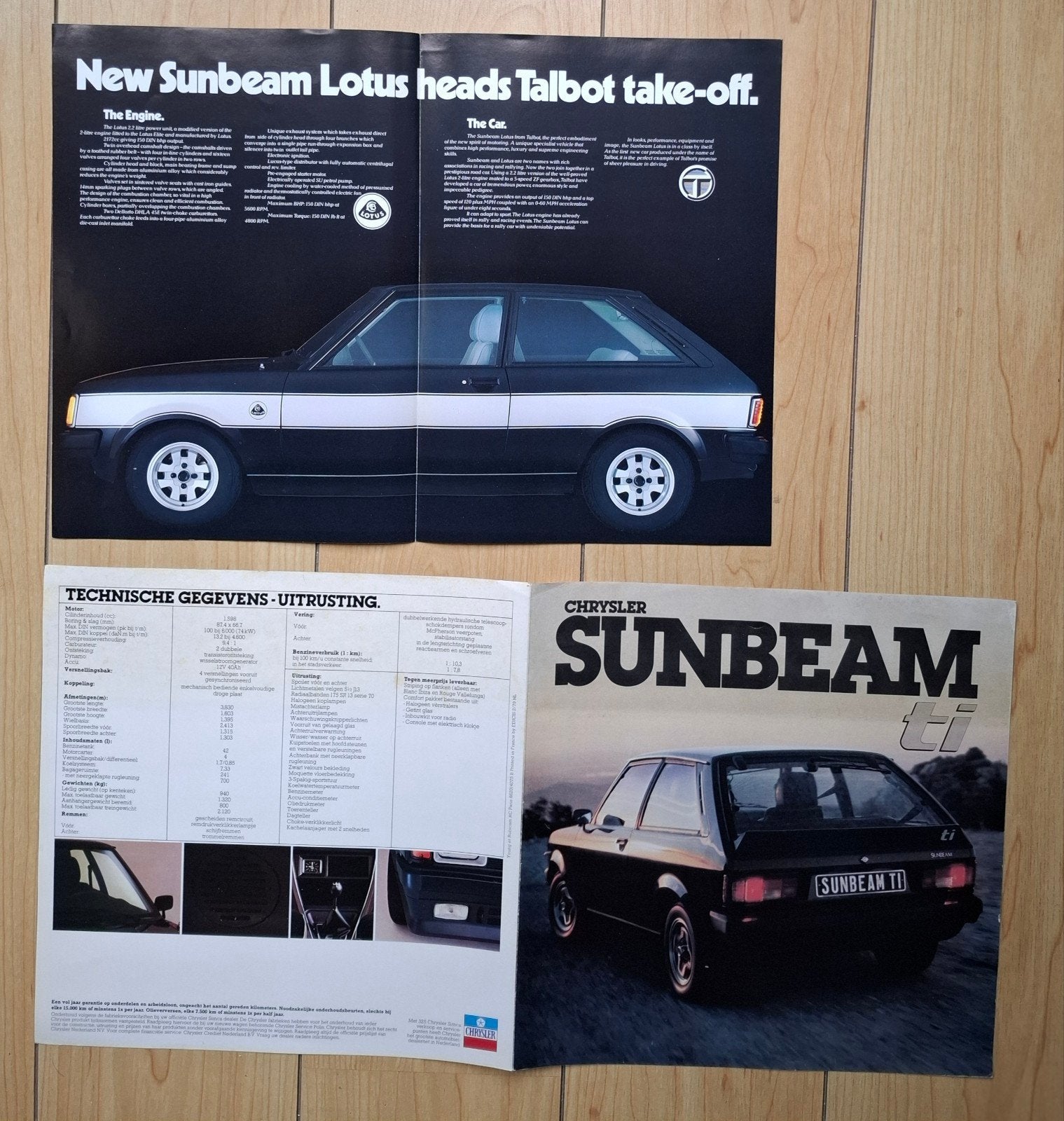 Sunbeam Lotus en Sunbeam TI. 2 stuks voor slechts € 12,50, Ophalen of Verzenden, Zo goed als nieuw, Overige merken