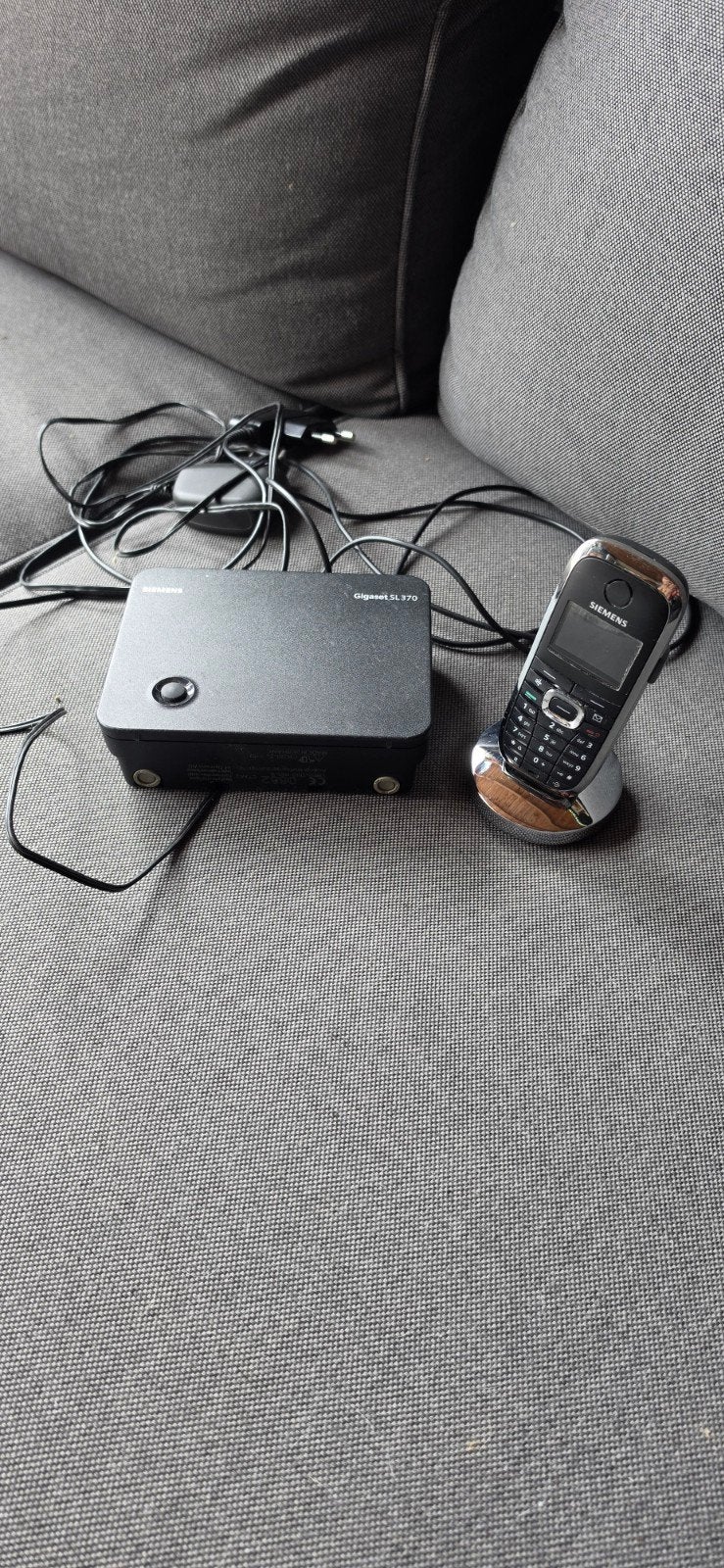 Siemens Gigaset SL370 draadloze telefoon met basisstation, Ophalen, Gebruikt, 1 handset