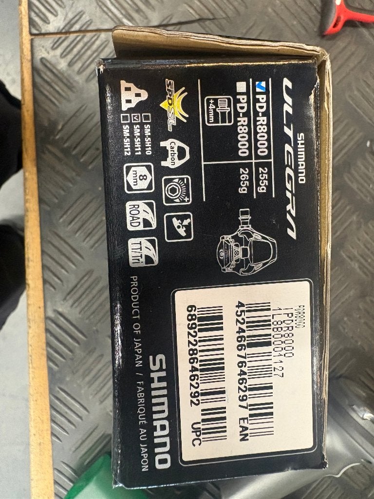Shimano Ultegra R8000 SPD-SL Carbon Pedalen, Nieuw, Ophalen of Verzenden, Carbon, Crankstel of Pedalen