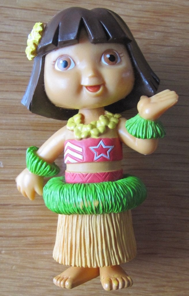 Dora verkent de wereld figuurtje - hoogte 10 centimeter, Ophalen of Verzenden, Zo goed als nieuw
