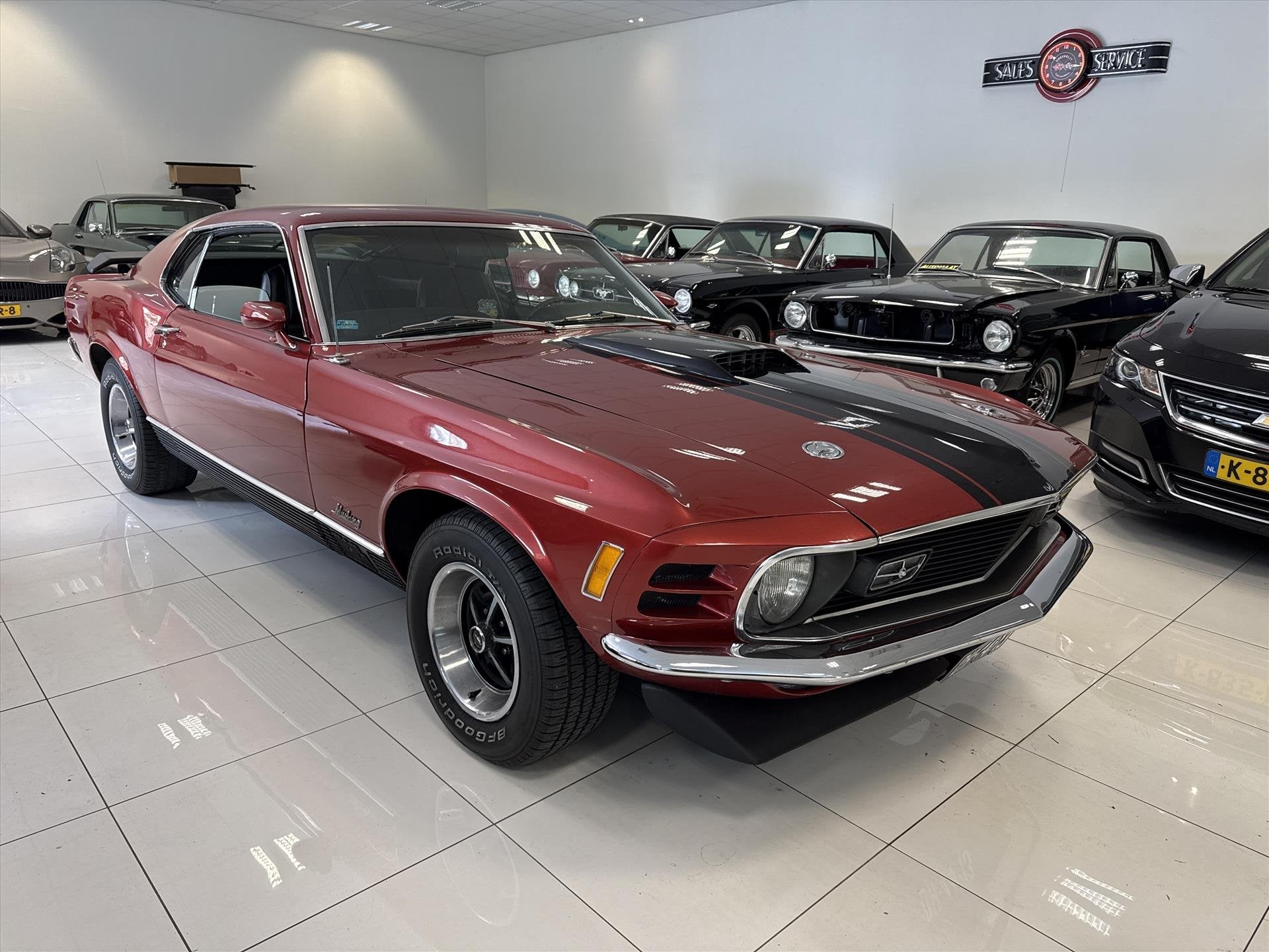 Ford Mustang MACH 1SPORTSROOF MET TAXATIES RAPPORT, Automaat, Metallic lak, Gebruikt, 1520 kg