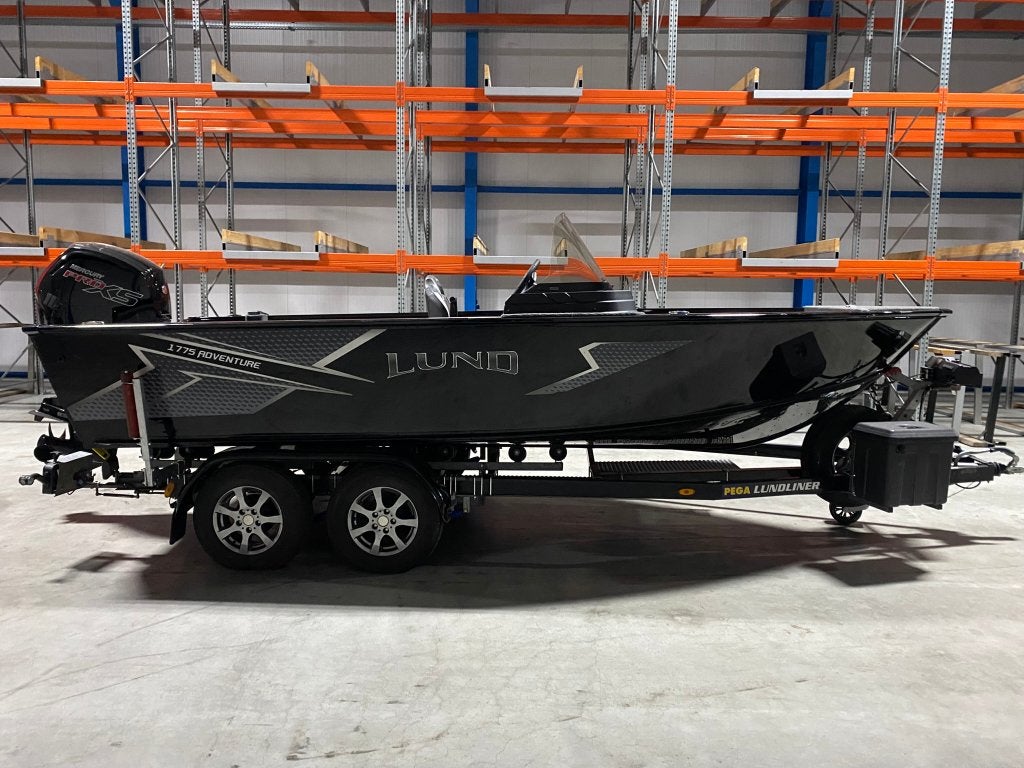 Lund Adventure 1775 SS met Mercury 115 pk pro xs - visboot, Overige merken, Met afstandsbediening, 2 m, 115 pk