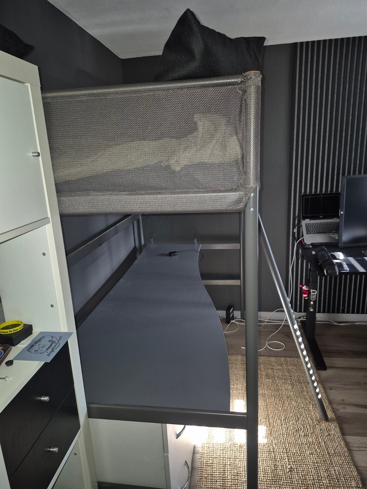 ikea hoogslaper, Ophalen, Gebruikt, Eenpersoons, 200 cm