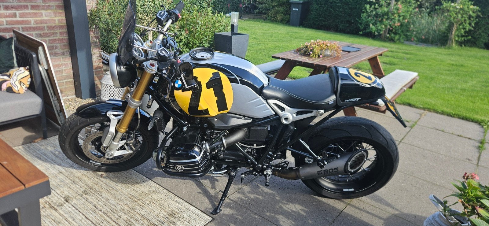 BMW RnineT Blackstorm Vintage, 2 cilinders, Occasion, Motorrijbewijs A, 1170 cc