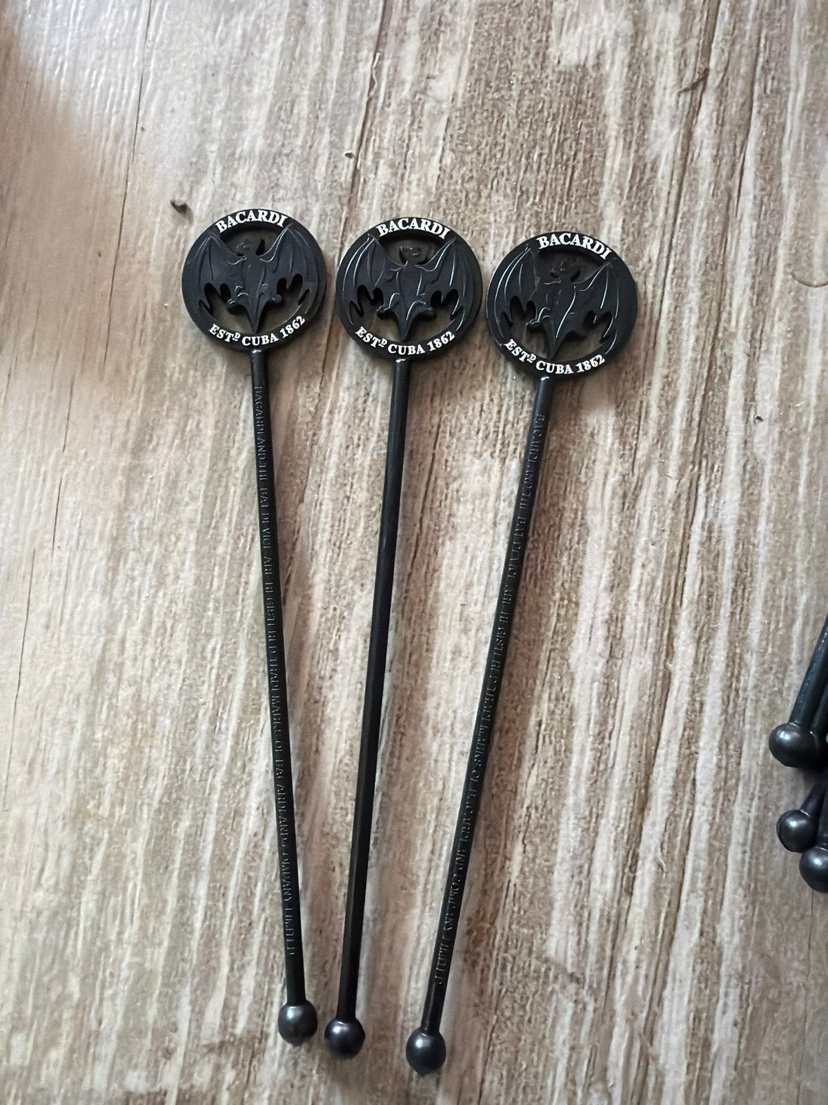Bacardi roerstaafjes - set van 500 stuks, Ophalen of Verzenden, Nieuw
