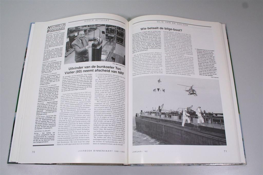 Jaarboek binnenvaart 1992 — Rijk geïllustreerd Boek, Verzamelen, Scheepvaart, N.v.t., N.v.t., Ophalen of Verzenden, Zo goed als nieuw