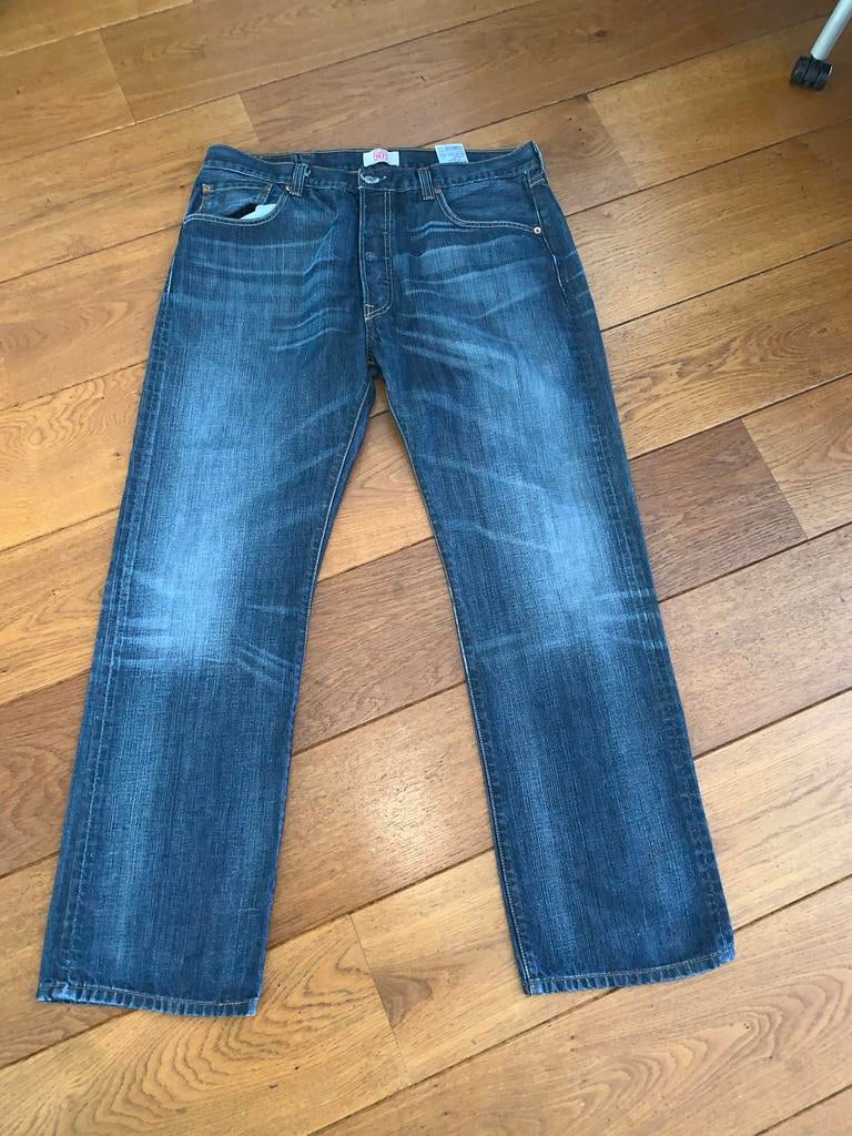 Levi's 501 maat 38/32 - Zo goed als nieuw, Ophalen of Verzenden, Zo goed als nieuw, Blauw, W36 - W38 (confectie 52/54)