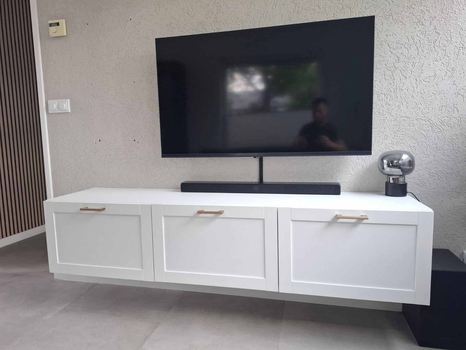 IKEA Besta wandkast/wandmeubel, Ophalen, Gebruikt, 150 tot 200 cm, Minder dan 100 cm