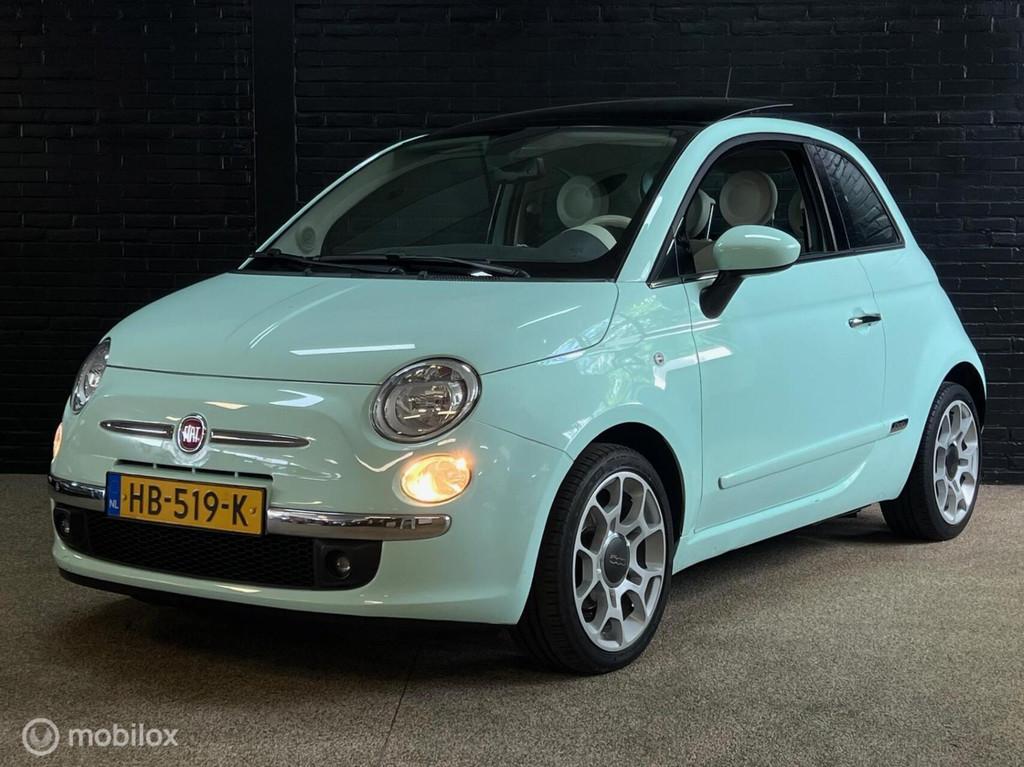 Fiat 500 0.9 TwinAir SCHUIFDAK VELGEN AIRCO PDC, Auto's, Fiat, Voorwielaandrijving, Gebruikt, Parkeersensor, 905 kg