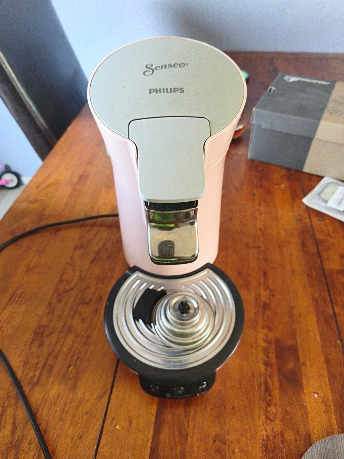 Philips Senseo Koffiezetapparaat - Roze, Gebruikt, Koffiemachine, Ophalen of Verzenden, 2 tot 4 kopjes