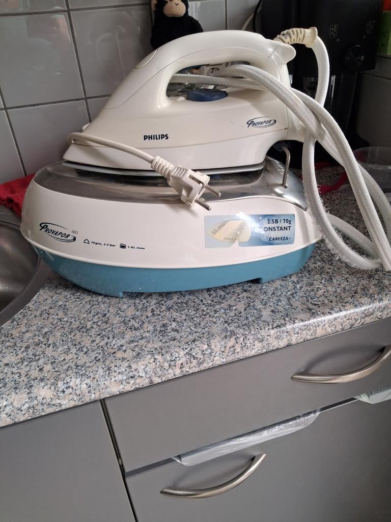 Philips Provapor Stoomstrijkijzer - Gebruikt, Witgoed en Apparatuur, Strijkijzers en Strijkplanken, Ophalen, Gebruikt, Strijkijzer met snoer