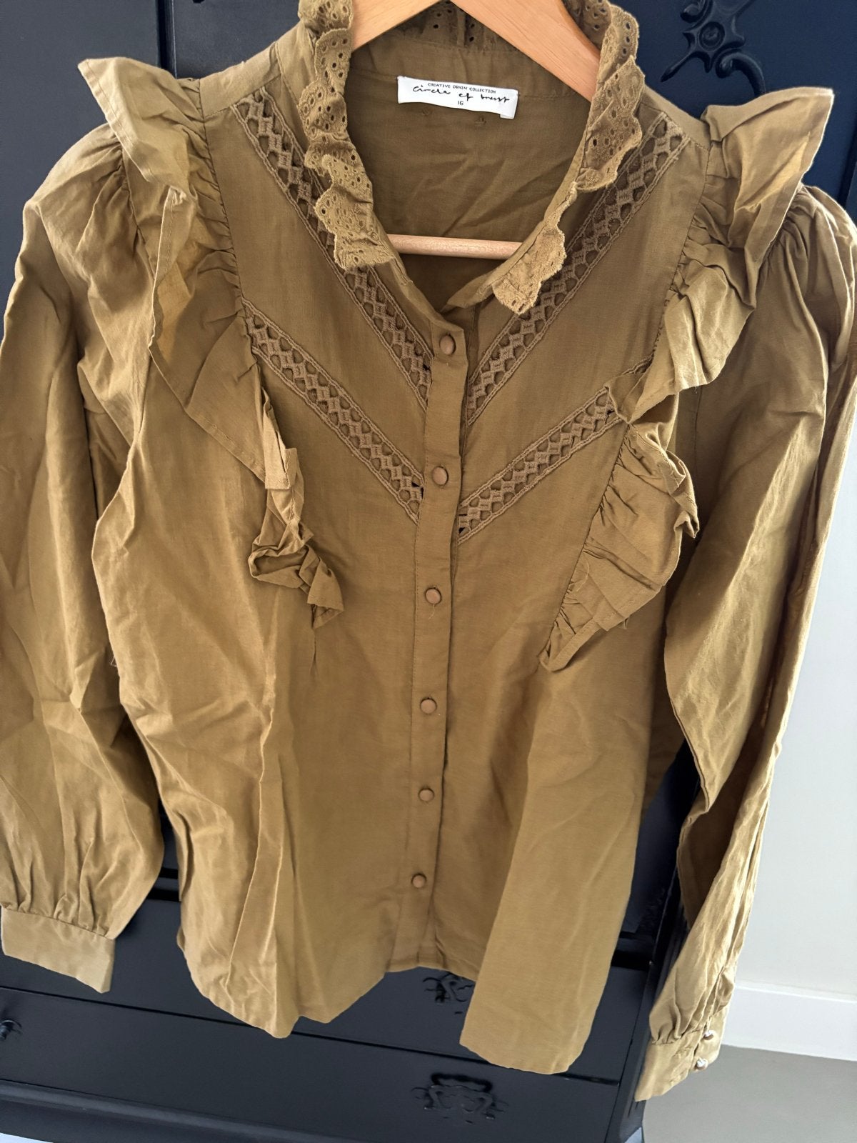 Meisjes blouse maat 170 - Circle of Trust, Kinderen en Baby's, Kinderkleding | Maat 170, Ophalen of Verzenden, Zo goed als nieuw