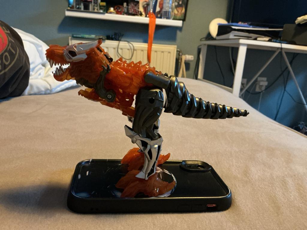 Transformers Grimlock Dinobot Figuur, Verzamelen, Transformers, Zo goed als nieuw, Overige generaties, Autobots, Ophalen