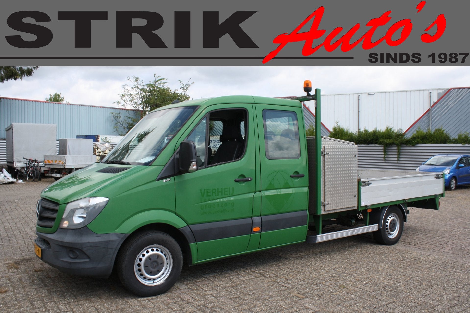 Mercedes-Benz Sprinter 313 2.2 CDI EURO 5 432 DUBBELE CABINE, Auto's, Euro 5, Gebruikt, Zwart, 4 cilinders