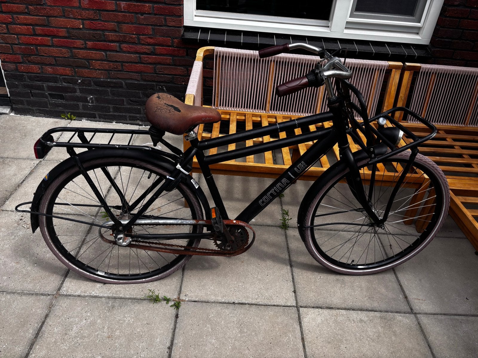 Cortina U4 Transportfiets - Opknapper, gratis af te halen, Ophalen, Gebruikt, 26 inch of meer