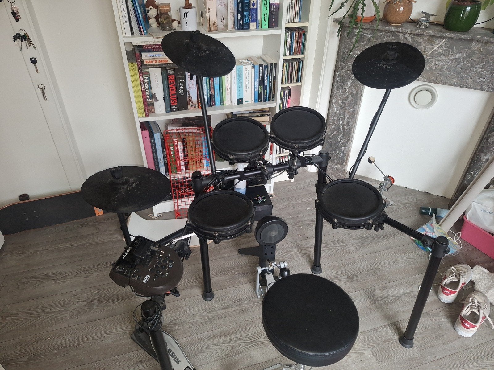 Elektronisch drumstel: Alesis nitro mesh, Ophalen, Gebruikt, Overige merken, Elektronisch