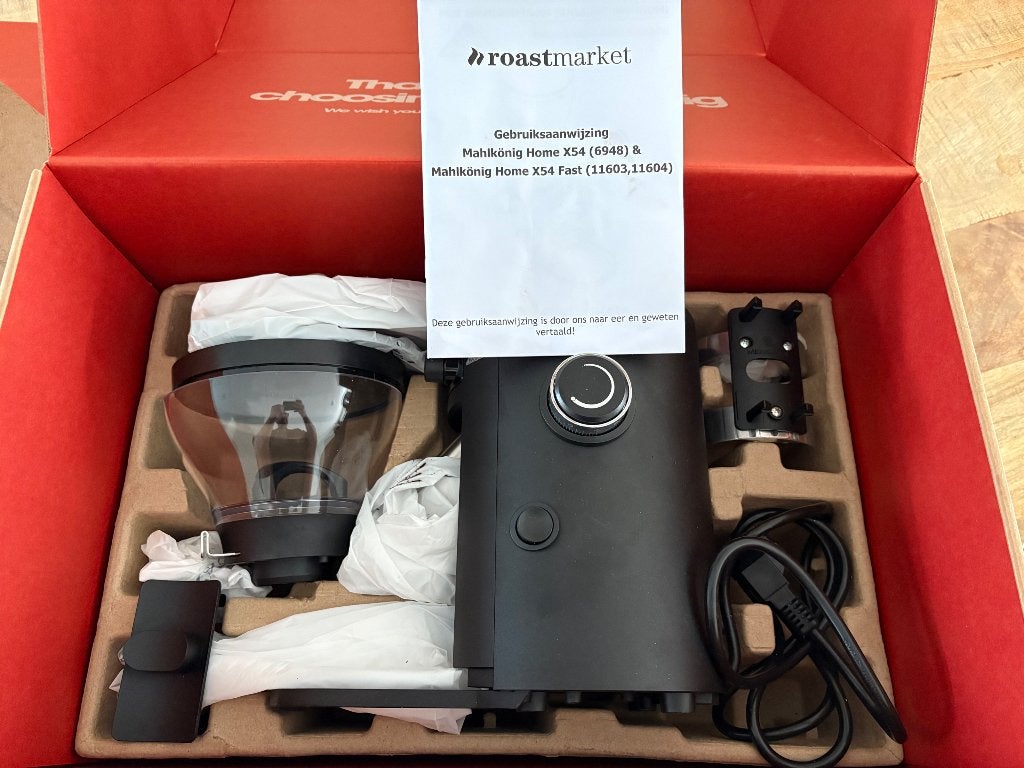 MAHLKŌNIG KOFFIEBONENMALER, Ophalen of Verzenden, Zo goed als nieuw, Koffiemachine, Koffiebonen