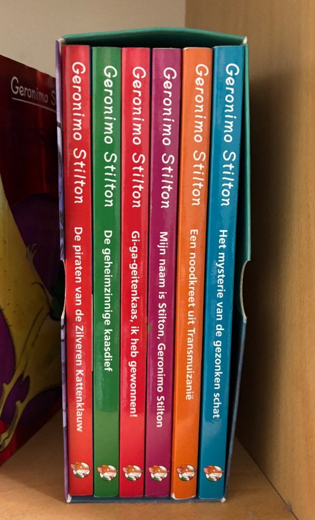 Geronimo Stilton boeken, Ophalen of Verzenden, Zo goed als nieuw, Fictie algemeen