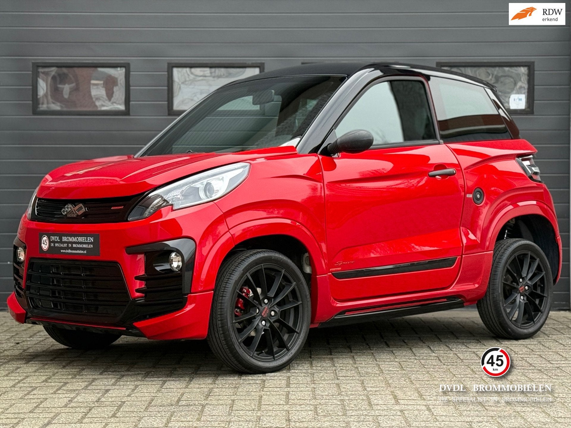Ligier JS60 Sport Ultimate Brommobiel 2022 STB 15dkm CARPLAY