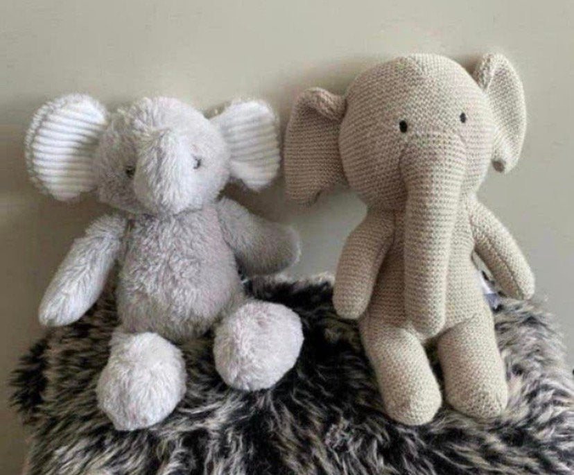 Olifanten knuffels hema 30 cm, Verzenden, Nieuw, Olifant