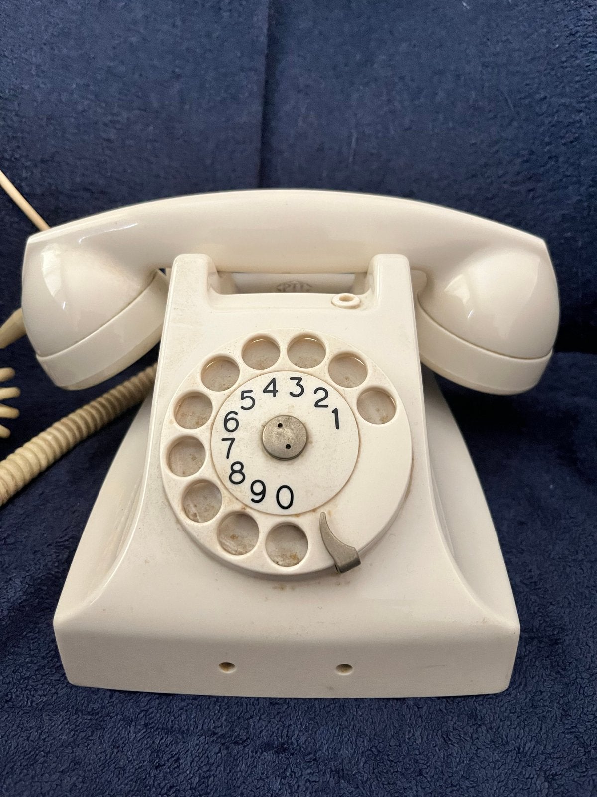 Vintage PTT Ericsson draaischijf telefoon uit 1964, Ophalen, Gebruikt, 1 handset