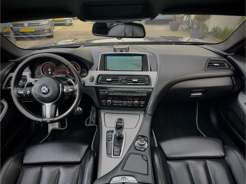 BMW 6 Serie Gran Coupé 650i V8 M-SPORT COMPETITION 540PK PA, Automaat, Achterwielaandrijving, 4395 cc, Zwart
