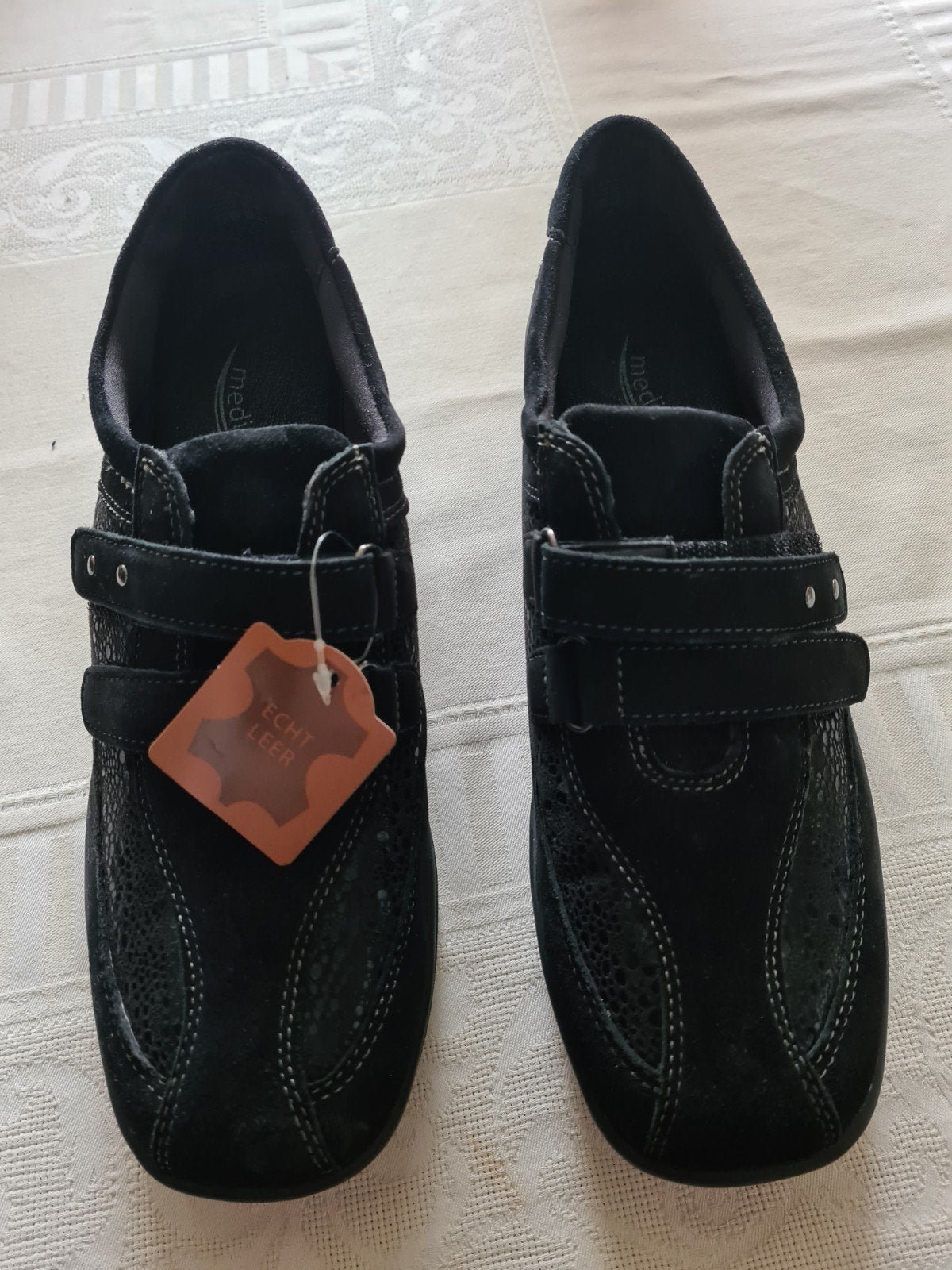 Medicus Annemarie zwarte leren instappers - Maat 40, Kleding | Dames, Medicus, Nieuw, Ophalen of Verzenden, Instappers