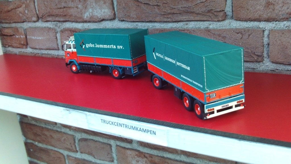 Tekno  Volvo  F88  van  Lommerts  uit  Delfzijl., Ophalen of Verzenden, Nieuw, Bus of Vrachtwagen, Tekno