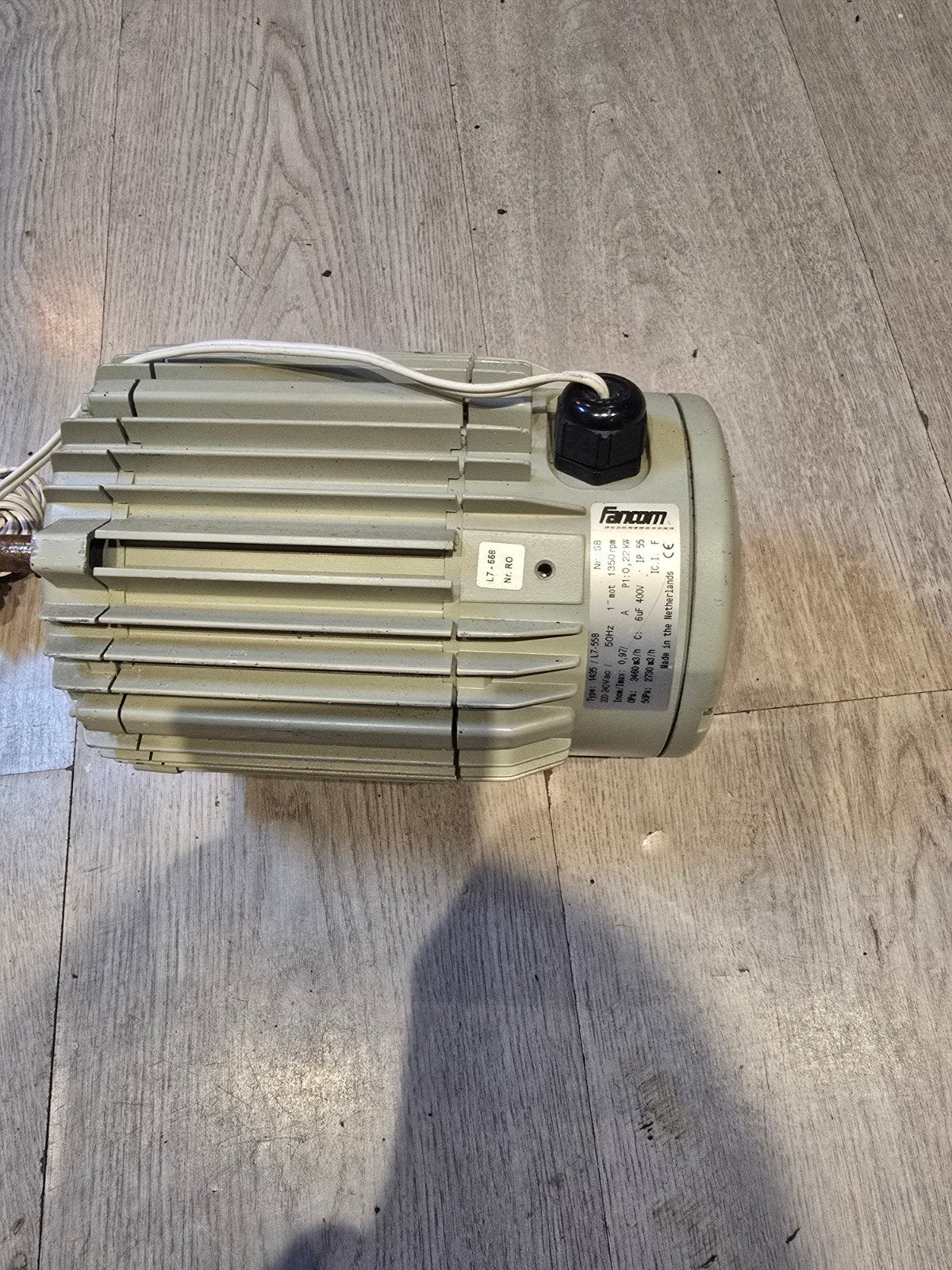 Fancom motor - Nieuw en ongebruikt, Ophalen of Verzenden