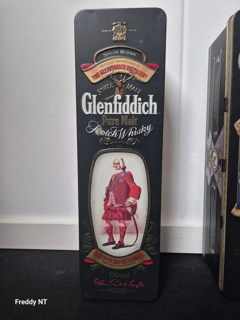 Glenfiddich verzamelaars blikken - Diverse edities, Ophalen of Verzenden, Gebruikt, Overige, Overige merken