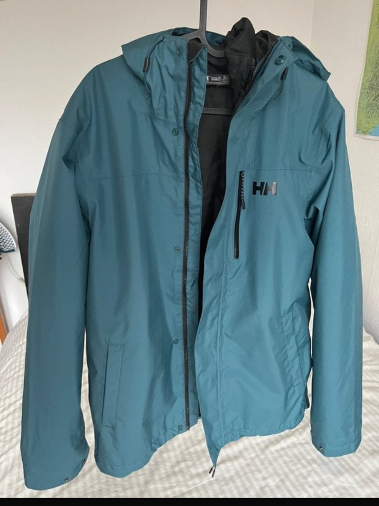 Helly Hansen Hardshell winterjas, Helly Hansen, Blauw, Ophalen of Verzenden, Zo goed als nieuw