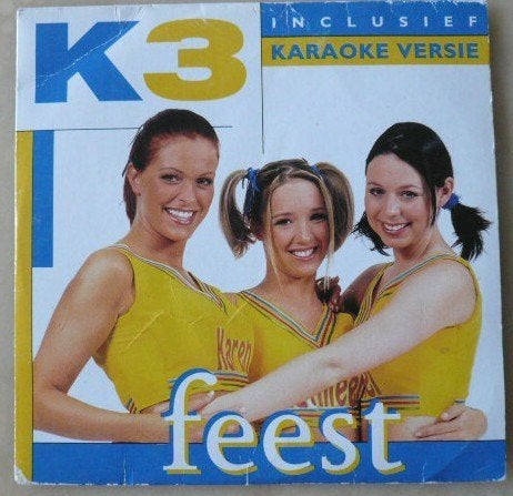 cd K3 FEEST karaoke versie uitgave BMG 2002, Alle leeftijden, Ophalen of Verzenden, Zo goed als nieuw, Overige genres