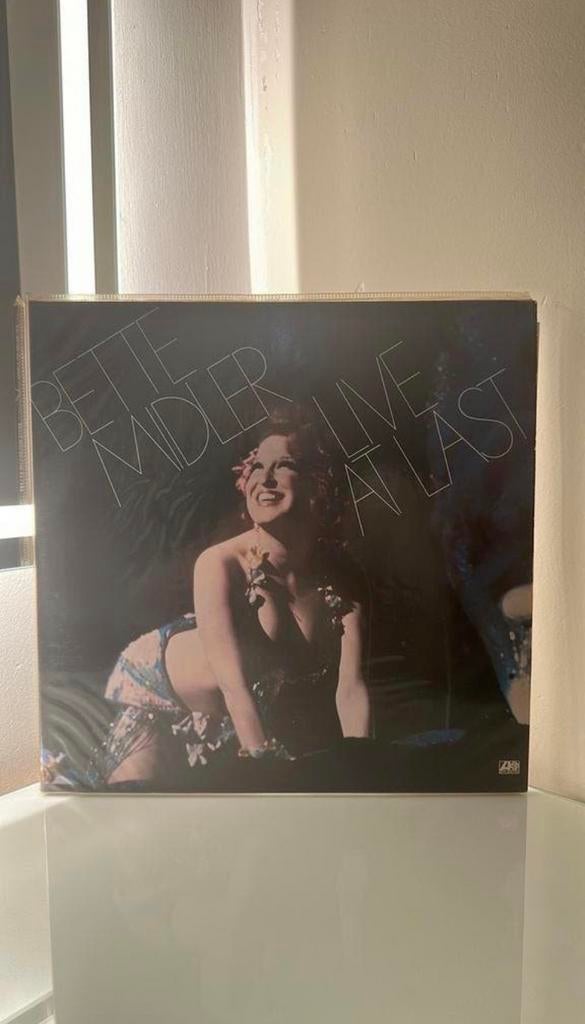 Bette Midler - Live at last, Cd's en Dvd's, Vinyl | Pop, Ophalen, Gebruikt, 12 inch