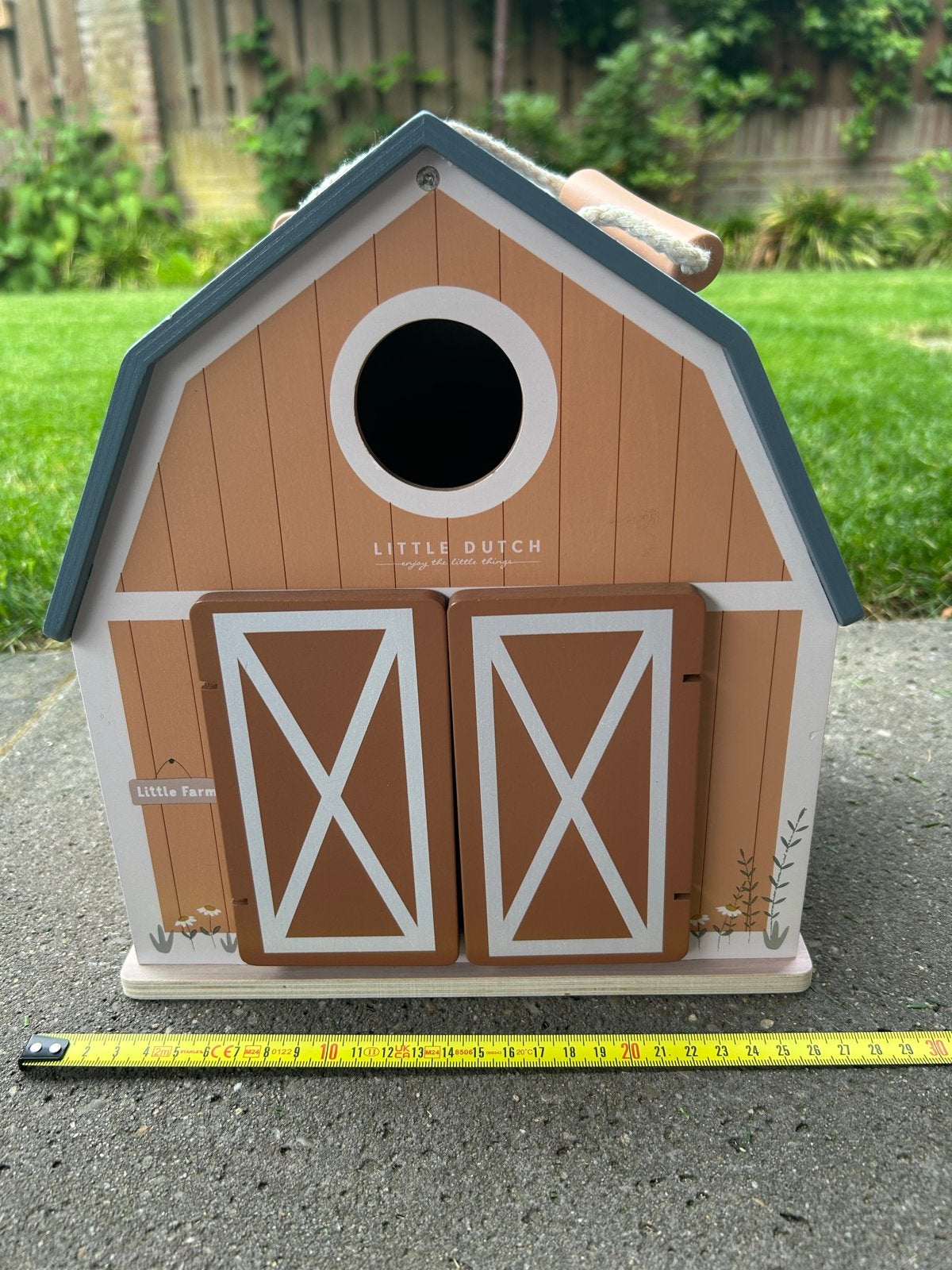 Little Dutch Houten Speelboerderij met Dieren en Figuren, Ophalen, Zo goed als nieuw, Overige typen