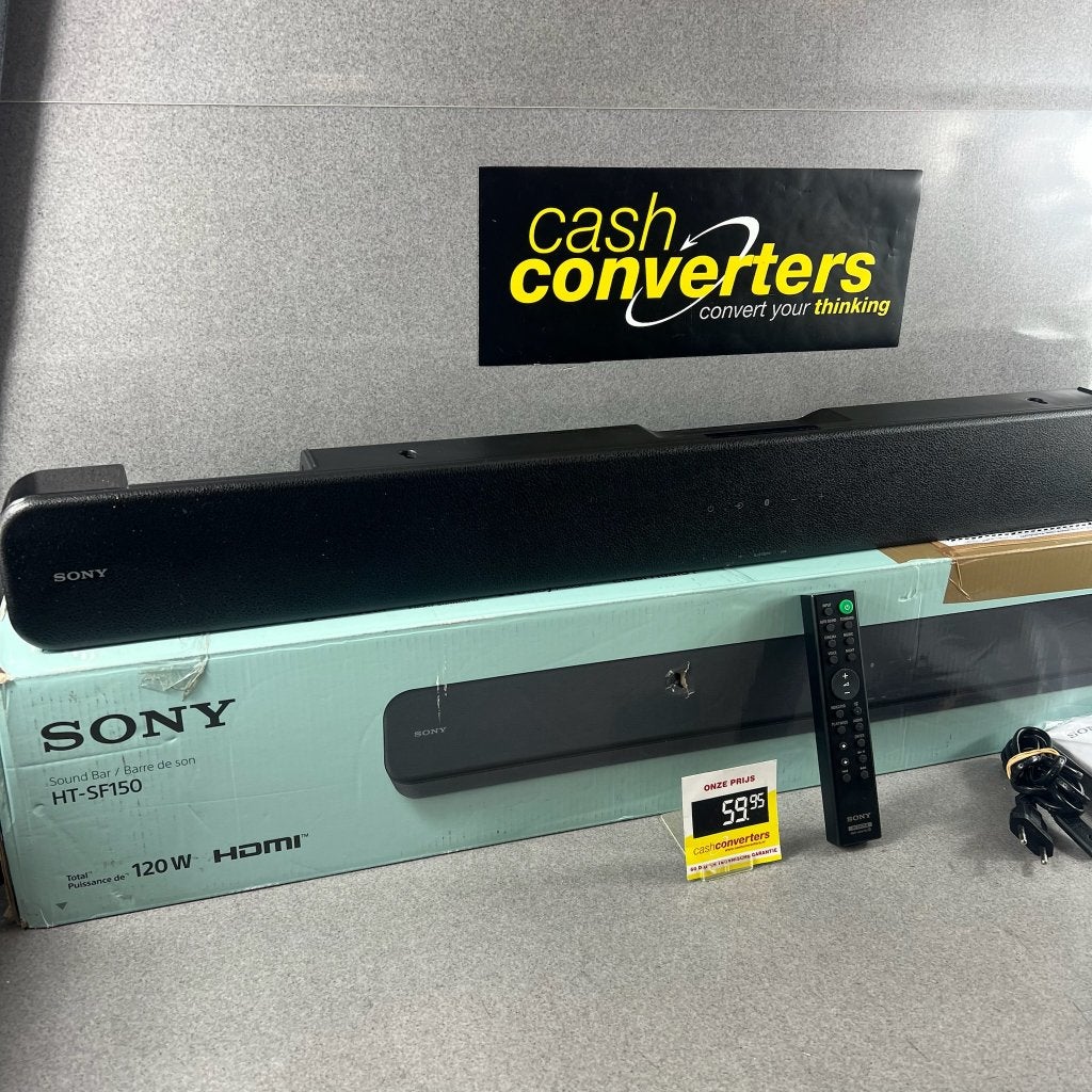 Sony Soundbar HT-SF150 | 120W | in doos+ab | 410480, Audio, Tv en Foto, Ophalen of Verzenden, Bluetooth, Gebruikt